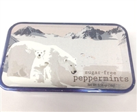 Polar Bear With Cub Tin - Peppermints (24)