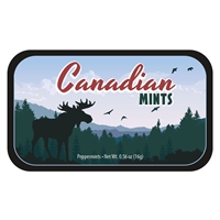 Moose Silhouette Mint Tins - (24)