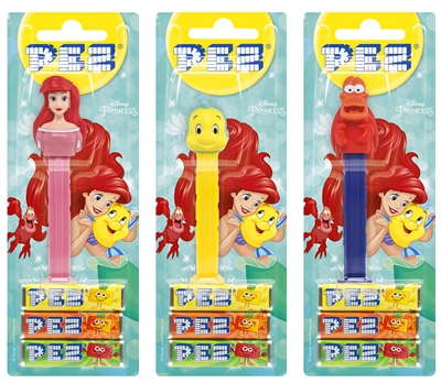 PEZ LITTLE MERMAID BLISTER PACK 12CT