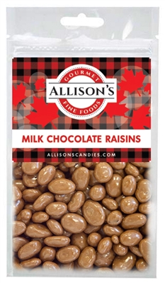 Allison's Canada Milk Chocolate Raisins 57g (12)