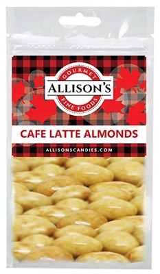 Allison's Canada Cafe Latte Almonds 57g (12)