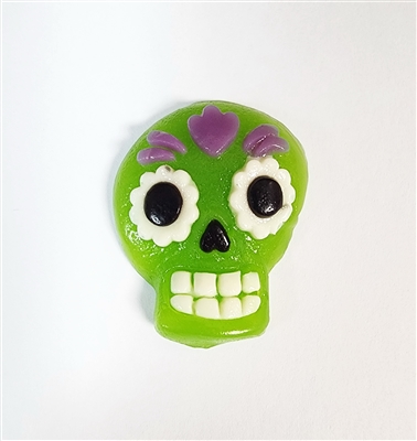 ALLISON'S SUGAR SKULL GUMMY - GREEN 1KG