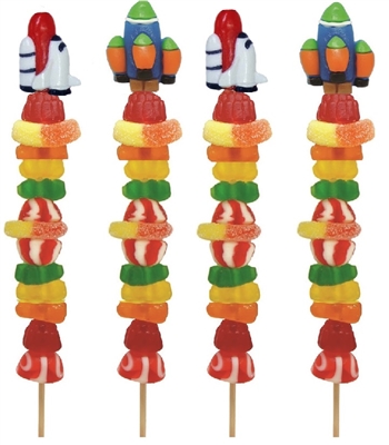 ALLISON'S ROCKET AND SPACESHIP CANDY KABOB 24