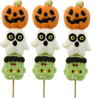 Allison's Halloween 3 pc Marshmallow Kabob