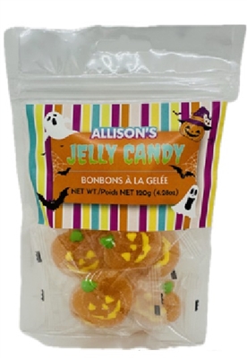 ALLISON'S  PUMPKIN JELLY CANDY BAG 120g