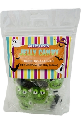ALLISON'S FRANKENSTEIN JELLY CANDY BAG 120g