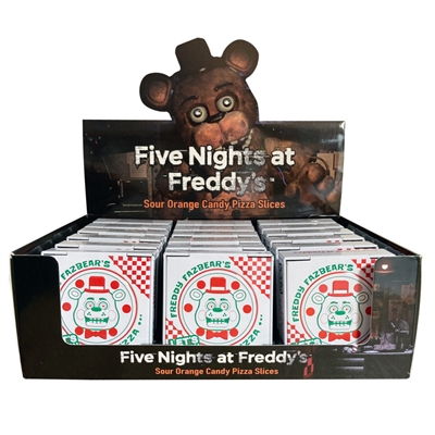Five Nights at Freddyâ€™s Sour Orange Candy Pizza Slices