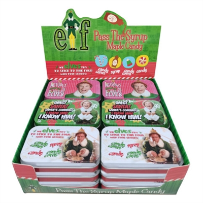 BA - Elf Pass The Syrup Maple Candy Tin (18)