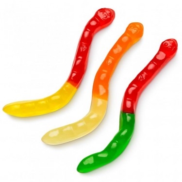 Large Gummy Worms-  4inch 5LB