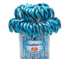 Jelly Belly Blueberry Candy Canes 80 count