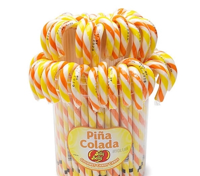 Jelly Belly Pina Colada Candy Canes 80 count