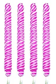 Krazi Twist Unicorn Pop - Pink - Cotton Candy (24)