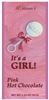 It's A Girl Pink Hot Chocolate Packets wholesale