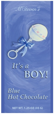 It's A Boy Blue Hot Chocolate Packets wholesale