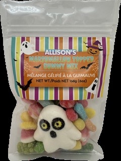 ALLISON'S GHOST MARSHMALLOW GUMMY MIX BAG 168g X 12