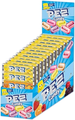 PEZ-REFILL FRUIT CANDY 6 X 12