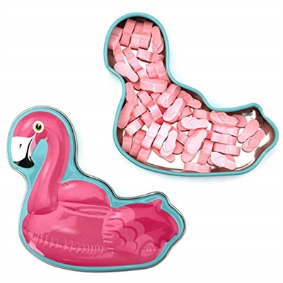 Pool Party Flamingo Candy Tin(12)