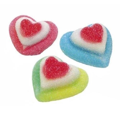 Vidal Assorted Multi Hearts Gummy - 1.5 kg