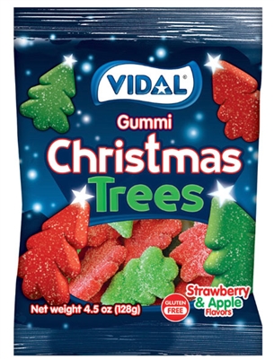 Vidal Gummi Christmas Tree Peg Bag 4.5oz (14)