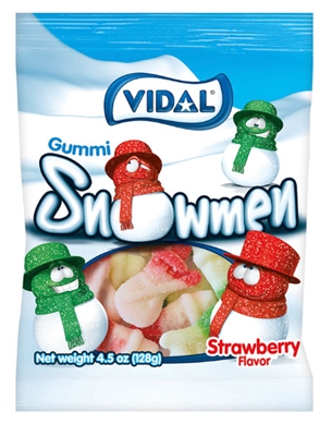 Vidal Gummi Snowman Peg Bag 4.5oz (14)