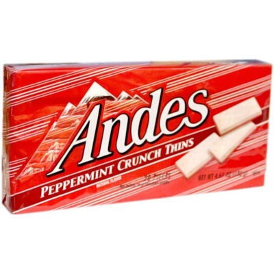 Andes Peppermint Thins 4.67oz 12/case