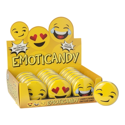 Emoticandy Tin - Lemon Flavored Candies (18)