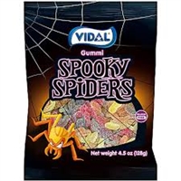 SPOOKY SPIDERS 4.5oz GUMMY CANDY BAG (14)